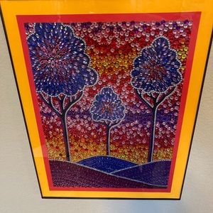 Finished Crystal Rhinestone Trees Diamond Painting